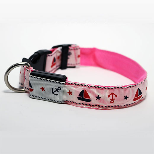 Sailboats Dog Collar