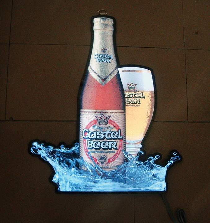 Beer Advertising EL Poster