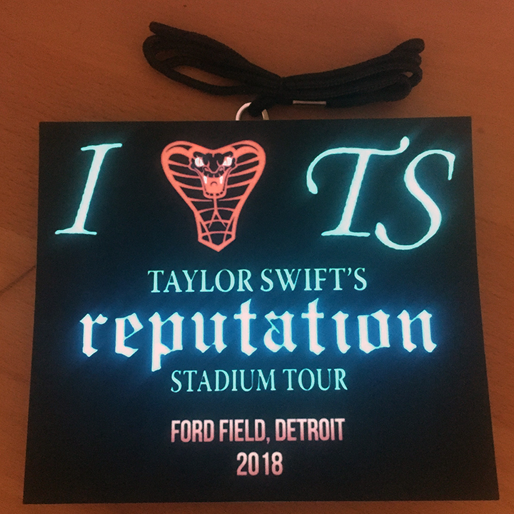 Taylor Swift Fan LED Light Up Lanyards