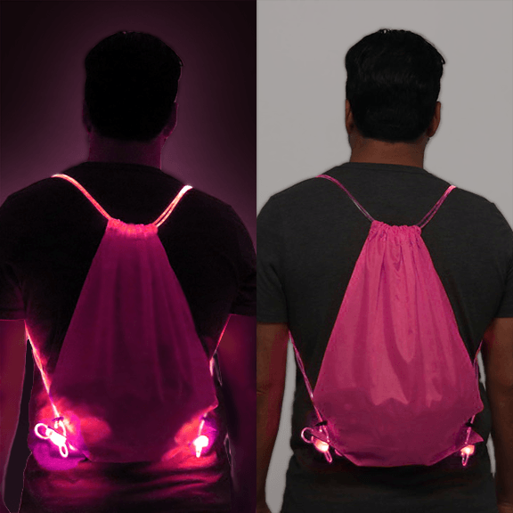 LED Drawstring Bags - Flashion Statement