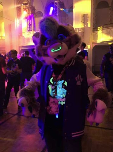 Furry Light Up T-shirt