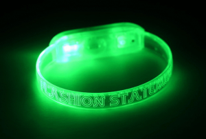 Green Light up Wrist Band