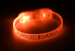 Orange LED Wristband