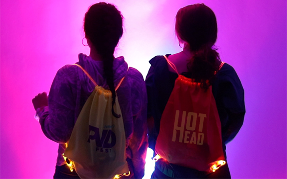 Hot Head Custom LED Bags