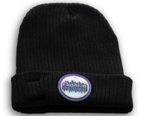 Black color LED Beanie