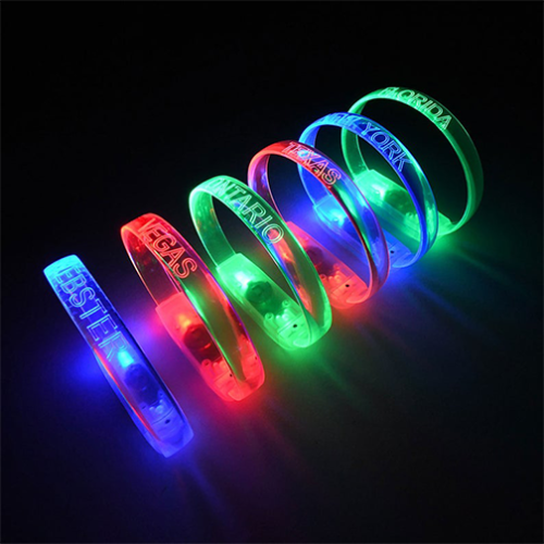 Custom engraved LED Bracelets