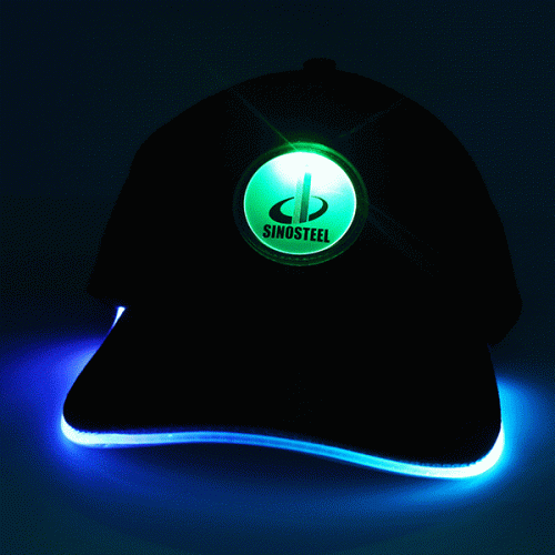 Color-Changing-LED-Hat-With-Custom-Logo