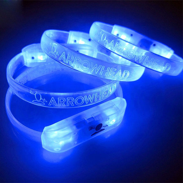 Custom light deals up bracelets