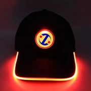glowing bright hat battery powered L.E.D lights