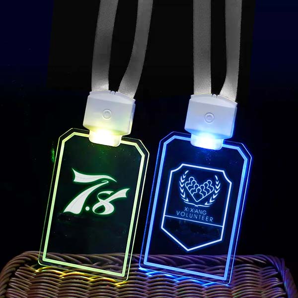 Custom LED Light Up ID Badges