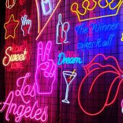 collection of cool neon signs for bar