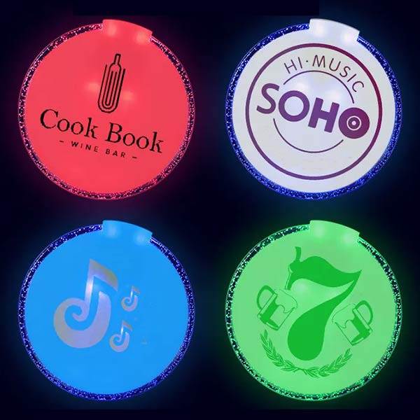 Custom LED Light Up Coasters - Flashion Statement