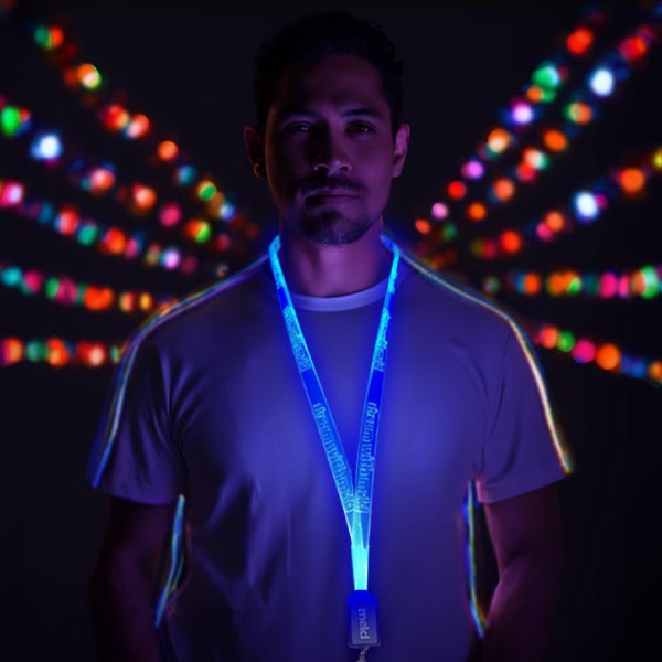 Custom LED Light Up Lanyards