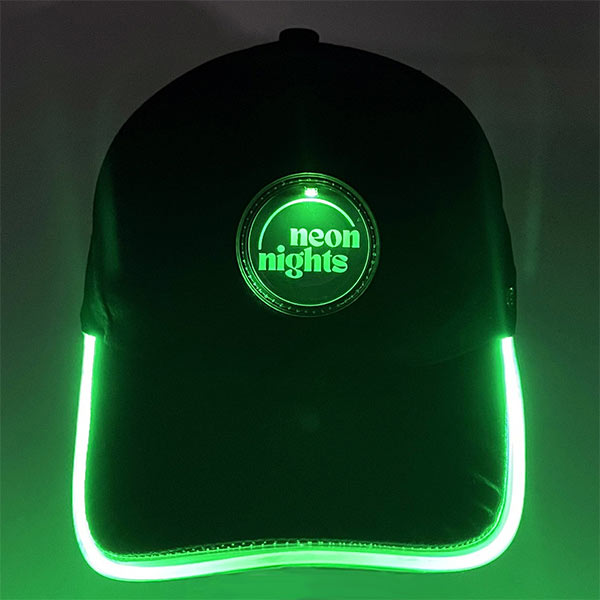 Custom LED Baseball Hats - Flashion Statement