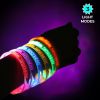 Custom LED Light Up Bracelets: On/Off/Flashing