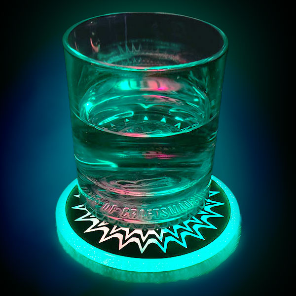 Color Changing LED Drink Coasters (4 pack)