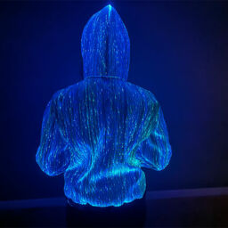 Light Up Hoodie (Fiber Optic LEDs)