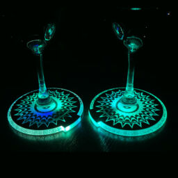 Color Changing LED Drink Coasters (4 pack)