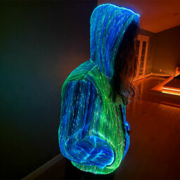 Light Up Hoodie (Fiber Optic LEDs)