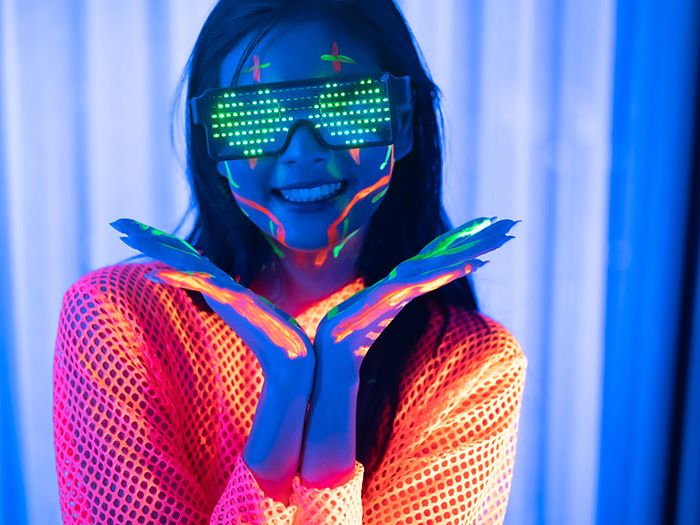 neon giveaway items to stand out