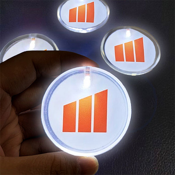 Custom Light Up LED Pins