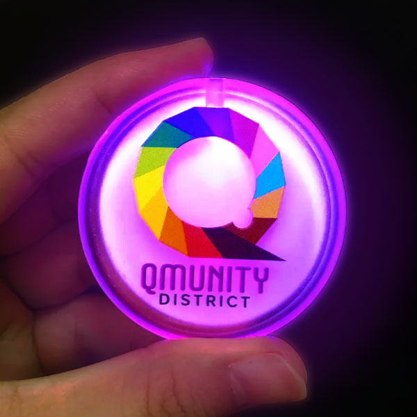 Custom LED Light Up Pins - Flashion Statement
