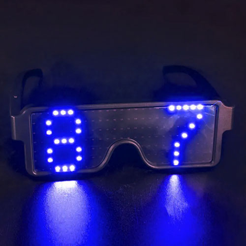 ▷ Sunglasses with LED Light - The Geek Theory