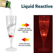 LED Champagne Glasses (6-pack)