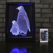 Engraved Acrylic Sign in LED Frame