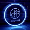 Custom UV Print Neon Outlined Sign