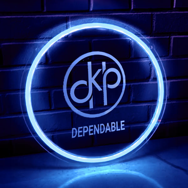 Custom UV Print Neon Outlined Sign