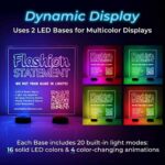 Large Acrylic LED Table Sign Centerpiece - Image 8